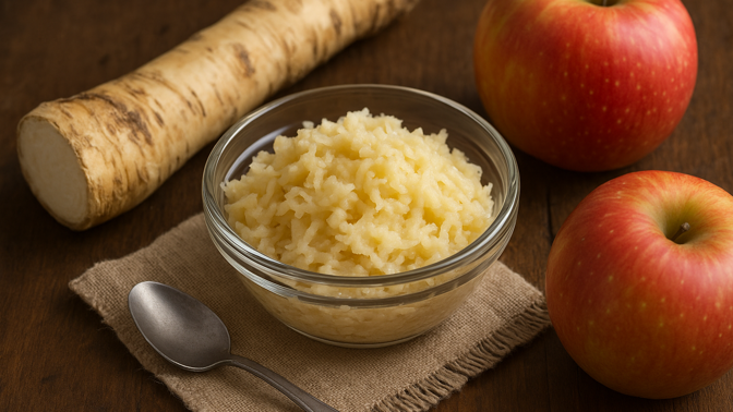 Vejmrda (jablečný křen): recept, účinky na zdraví a využití v kuchyni