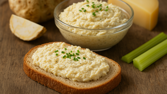 Celerová pomazánka za 5 minut – rychlá a chutná klasika