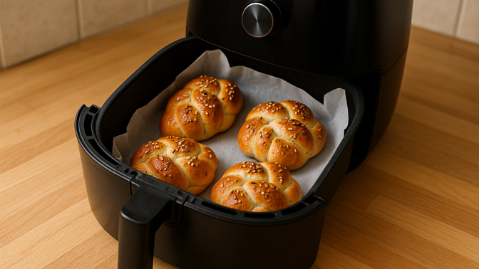 Housky z horkovzdušné fritézy: rychlé, křupavé a bez tuku