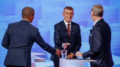 FOTO: Předvolební debata.