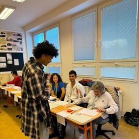 Ben Cristovao u voleb.
