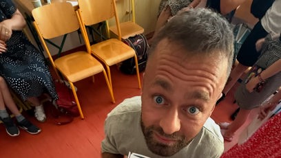 FOTO: Marek Dvořák pořádá přednášky.