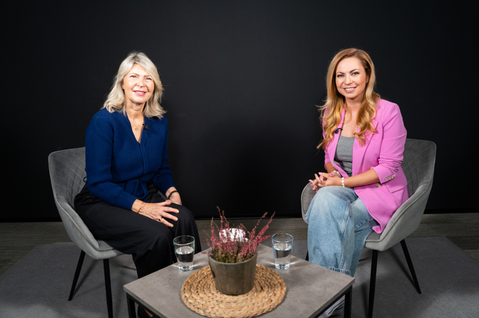 Podnikatelka Helena Harabinová byla hostem Báry Hlaváčkové v pořadu Ženská tabu.