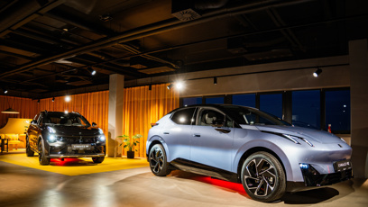FOTO: Moderní showroom s vozy od značky Lynk & Co.