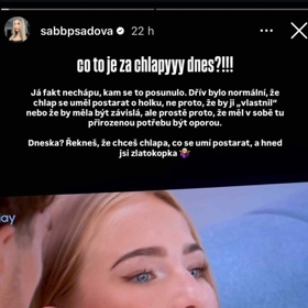 Své si o tom myslí i Sabina Pšádová.