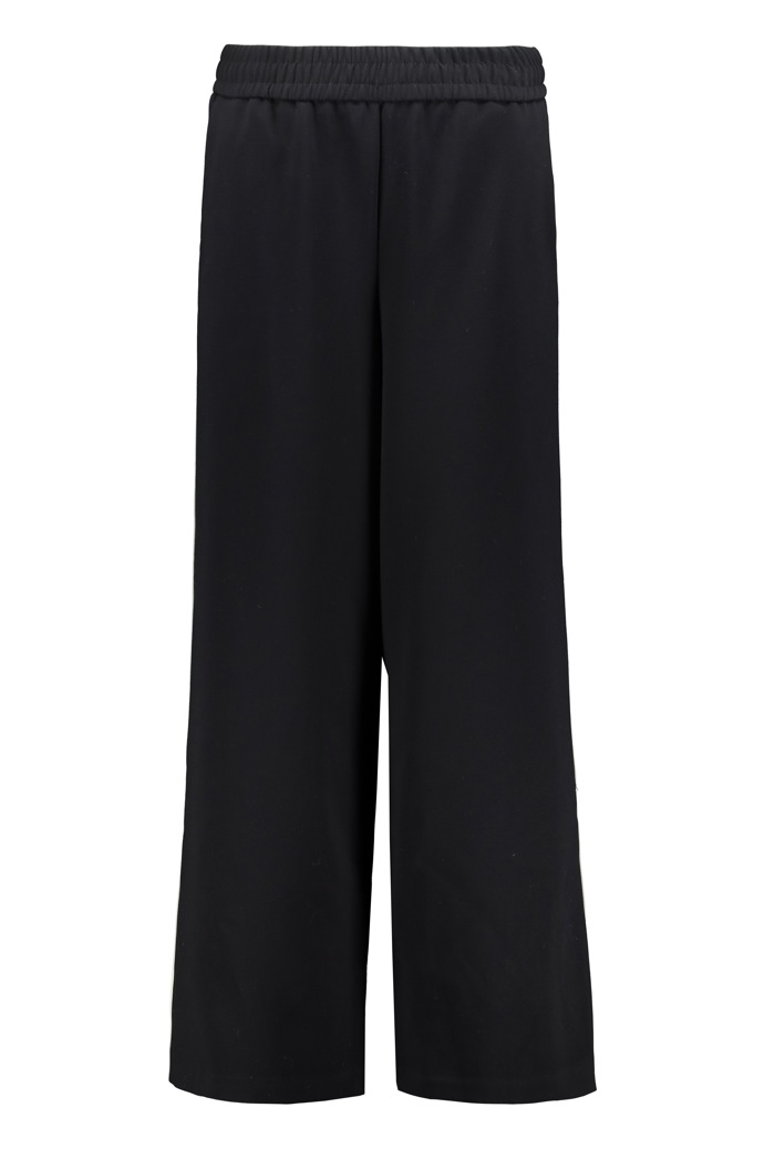 Černé kalhoty s proužkem na boku, F&F, 749 Kč