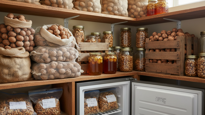 Jak uchovat ořechy dlouho čerstvé a zdravé