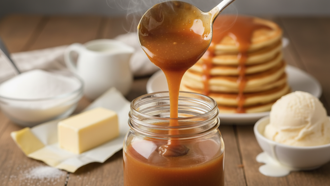 Domácí slaný karamel: jednoduchý recept krok za krokem