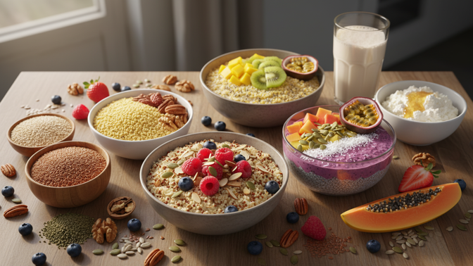 Co si dát k snídani?Objevte 5 superpotravin, které změní vaši snídani a vaše tělo