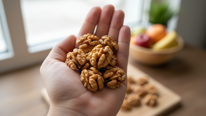 Vlašské ořechy každý den: účinky na mozek a srdce