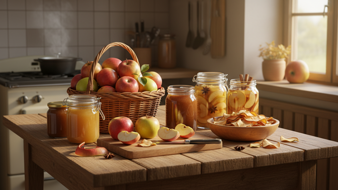 Zpracování jablek na zimu: jednoduché recepty pro každého