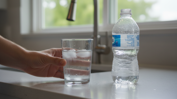 Balená vs. kohoutková voda: Co je skutečně zdravější a proč