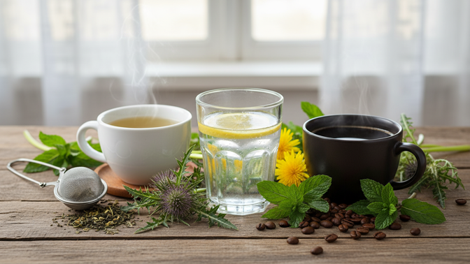 Jak na očistu jater: tyto 3 obyčejné nápoje vám s detoxem pomohou