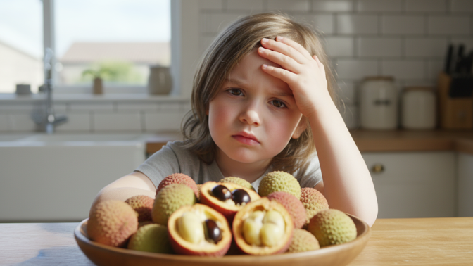 Exotické ovoce, které může způsobit zmatek a záchvaty u dětí