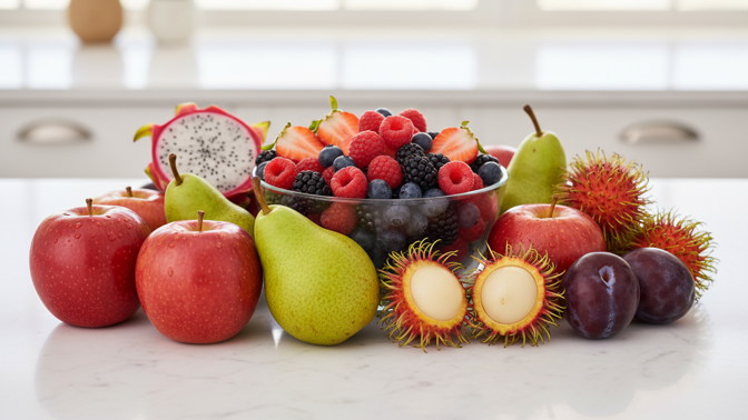 Dvě porce ovoce denně: lepší trávení a méně nafouklé břicho