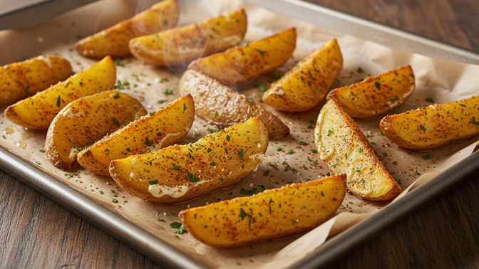 Křupavé brambory z trouby: 3 triky pro dokonalý výsledek