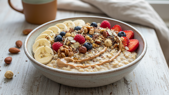 Ovesná kaše na hubnutí: Zdravá snídaně plná energie a chuti