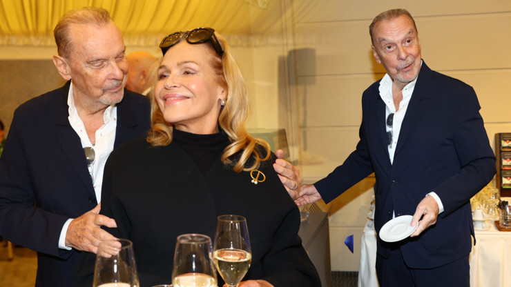 Štefan Margita uvařil Dagmar Havlové kávu.
