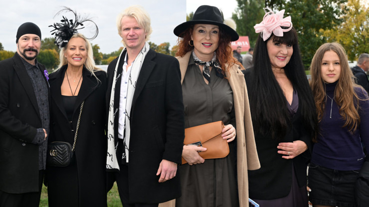 Celebrity na Velké pardubické 2025.