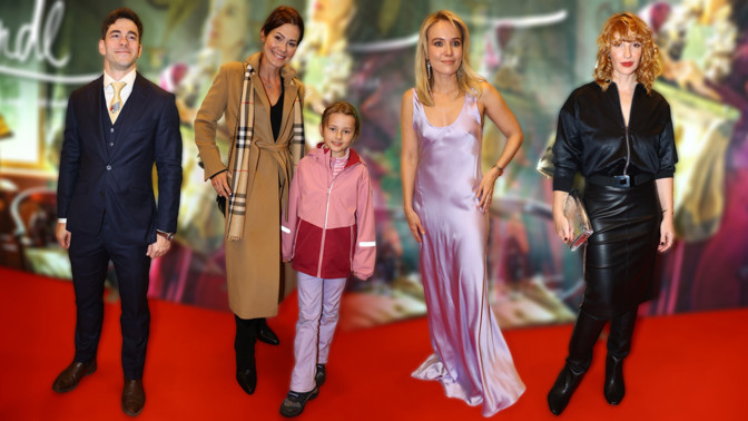 Módní policie z premiéry filmu Cukrkandl: Tereza Ramba jako něžná blondýnka v lila šatech, Vica Kerekes bodovala kůží