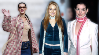 Anne Hathaway a Lindsay Lohan ji nosily před 20 lety a vy můžete teď: Podzim 2025 volá po úzké šále