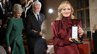 FOTO: Móda ze státního vyznamenání.