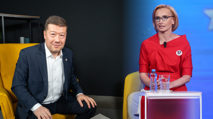 Konečná s Okamurou si vjeli do vlasů. Komunistka obvinila šéfa SPD z nečestné kampaně, prý se jí snaží krást voliče 