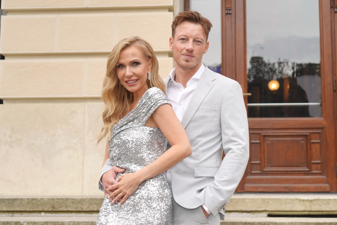 S Davidem Rábem aktuálně Ochotská čeká miminko - holčičku. 