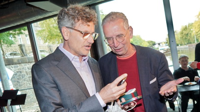 FOTO: Patrik Hartl s kardiologem Petrem Neužilem.