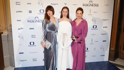 FOTO: Jenovéfa Boková, Eliška Křenková a Anna Fialová na Českých lvech.