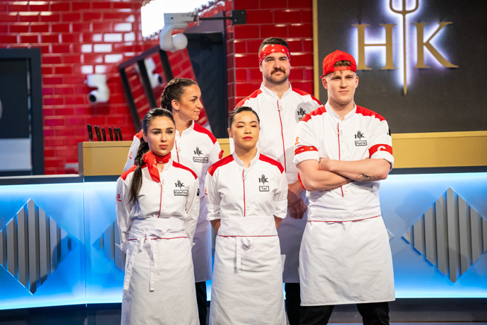 Červený tým v Hell´s Kitchen.