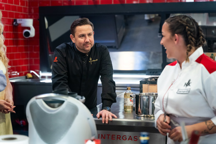 Samantha Prachařová a Jan Punčochář v Hell´s Kitchen.