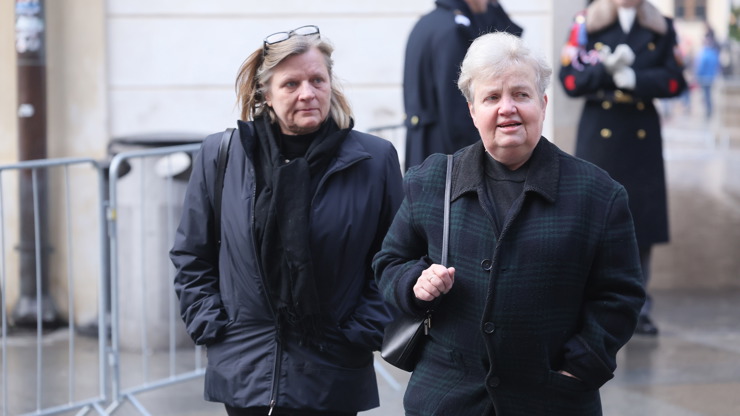 Dana Drábová byla s partnerkou i na pohřbu Karla Schwarzenberga.