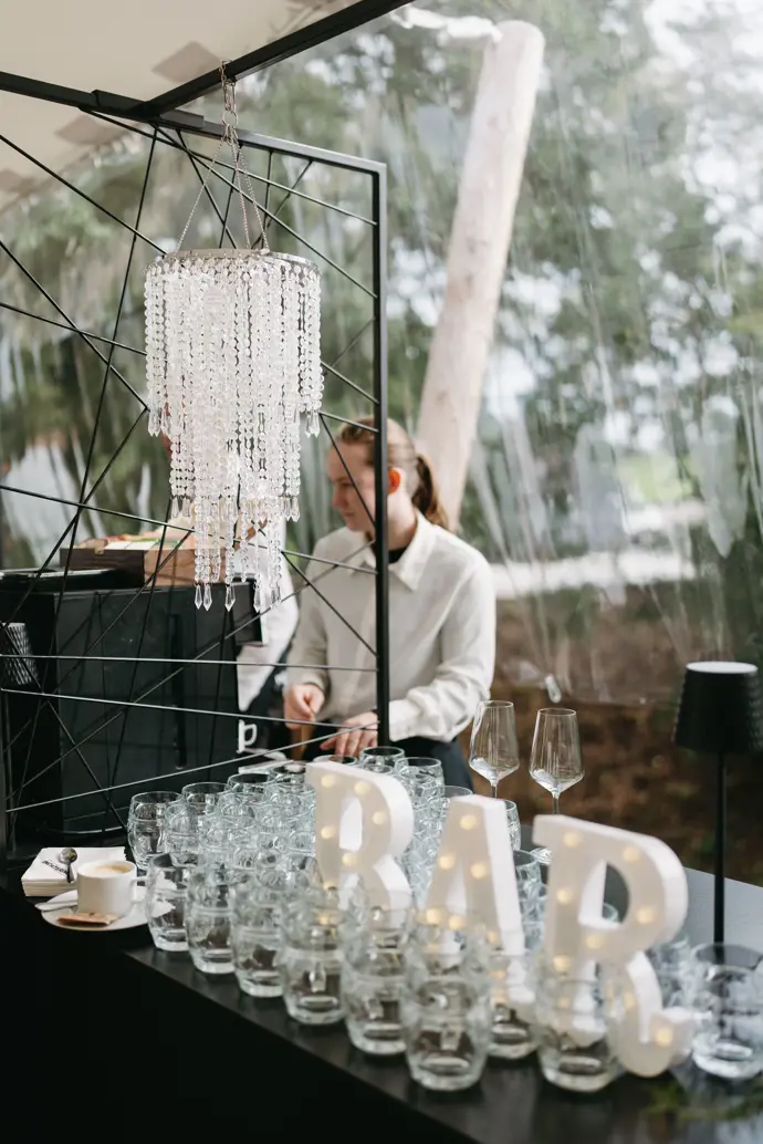 Na výzdobě si dala Nikola Jankovská velmi záležet, aby vše odpovídalo její představě. 