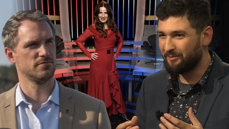 Zdeněk Hřib, Michaela Jílková a Matěj Gregor