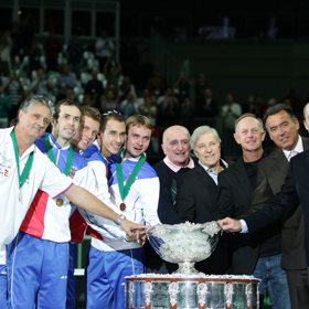 Den, na který bude tenista do smrti vzpomínat. Radek Štěpánek a Davis Cup v roce 2014. 