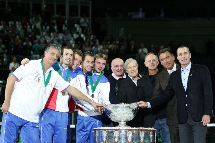 Den, na který bude tenista do smrti vzpomínat. Radek Štěpánek a Davis Cup v roce 2014. 