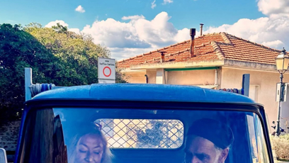 FOTO: Halina Pawlowská si zkusila jízdu ve tříkolce.