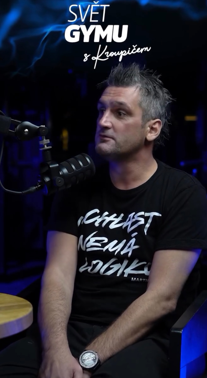 Martin Fenin v podcastu Svět Gymu. 