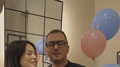 FOTO: Yenifer Cao a Samuel Jaško čekají chlapečka.