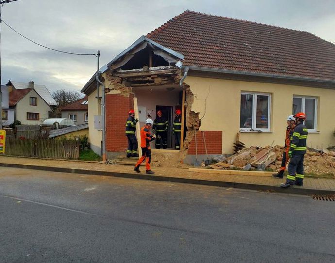 Nehoda na Blanensku. 