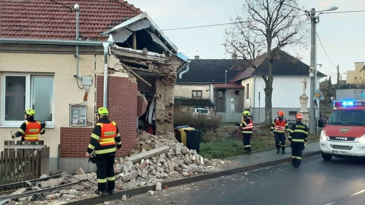 Nehoda na Blanensku.