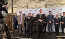 Divoké oslavy Motoristů. Macinka jásal nad koncem vlády Petra Fialy, promluvil o nové éře i nadcházejících plánech