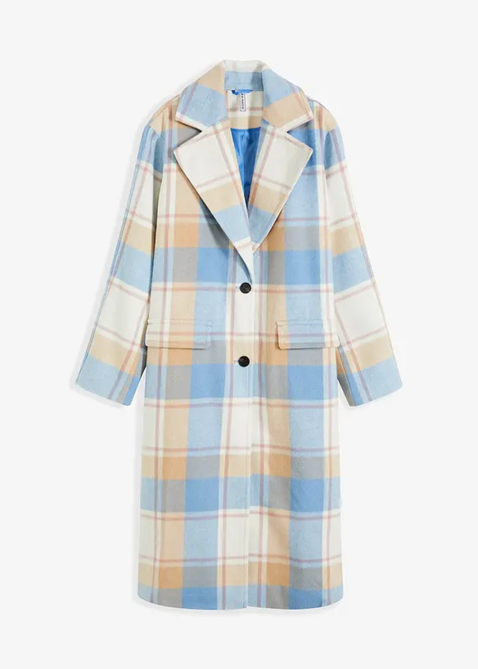 Oversize kabát ve vlněném vzhledu, Bonprix, 1629 Kč