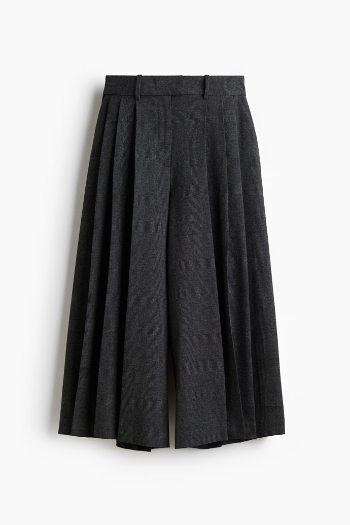 Skládané cullotes, H&M, 979 Kč