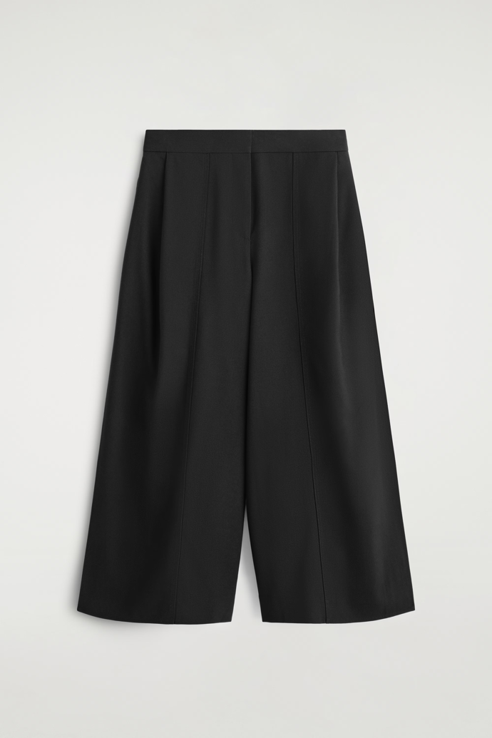 Plisované kalhoty culottes ze směsi merino vlny, COS, 4200 Kč