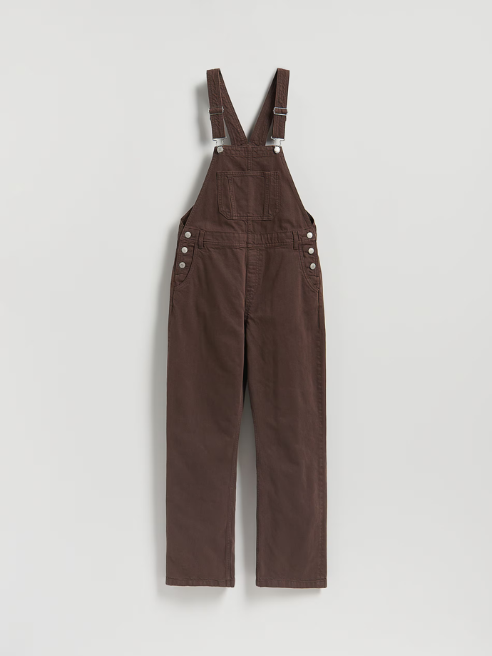 Džínové kalhoty s laclem, 999 Kč