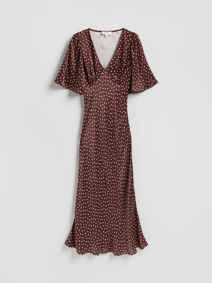 Maxi šaty z viskózy, Reserved, 1199 Kč