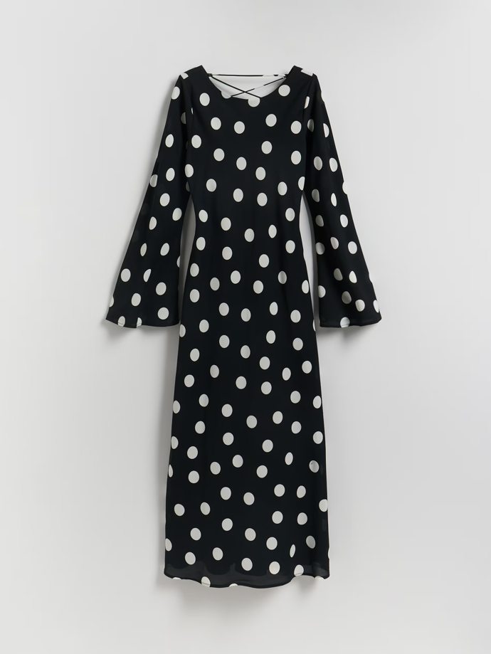 Maxi šaty s puntíky, Reserved, 999 Kč