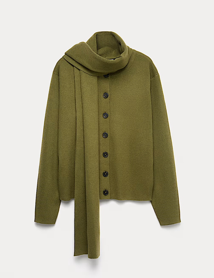 Šálový kardigan, Marks&Spencer, 1299 Kč